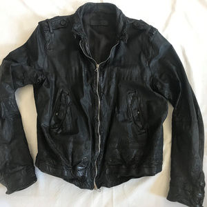 Neil Barrett Biker/Rider Leather Jacket